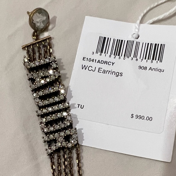 BNWT Dior Jadior rhinestone earrings - Picture 2 of 7